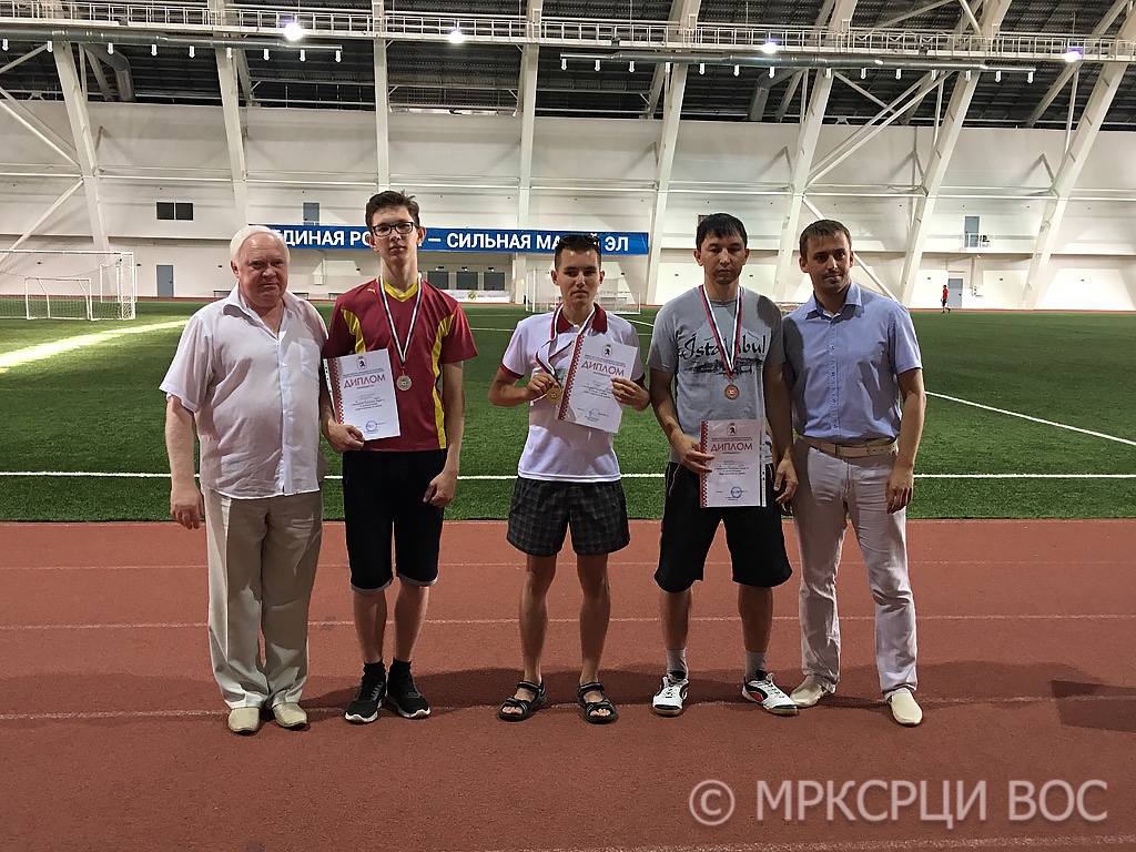 Призеры-мужчины Чемпионата-Первенства Республики Марий Эл по легкой атлетике