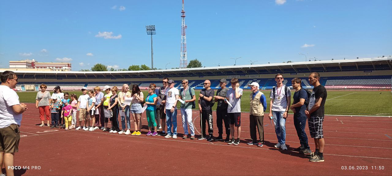 Чемпионат Республики Марий Эл по легкой атлетике среди инвалидов по зрению.