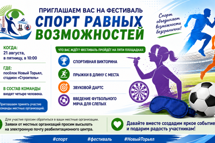 «Спорт равных возможностей»!